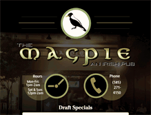 Tablet Screenshot of magpiepub.com